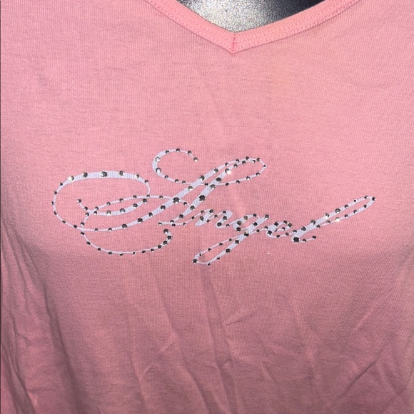 Victoria's Secret Pink Long Sleeve Nightshirt - Picture 2 of 6